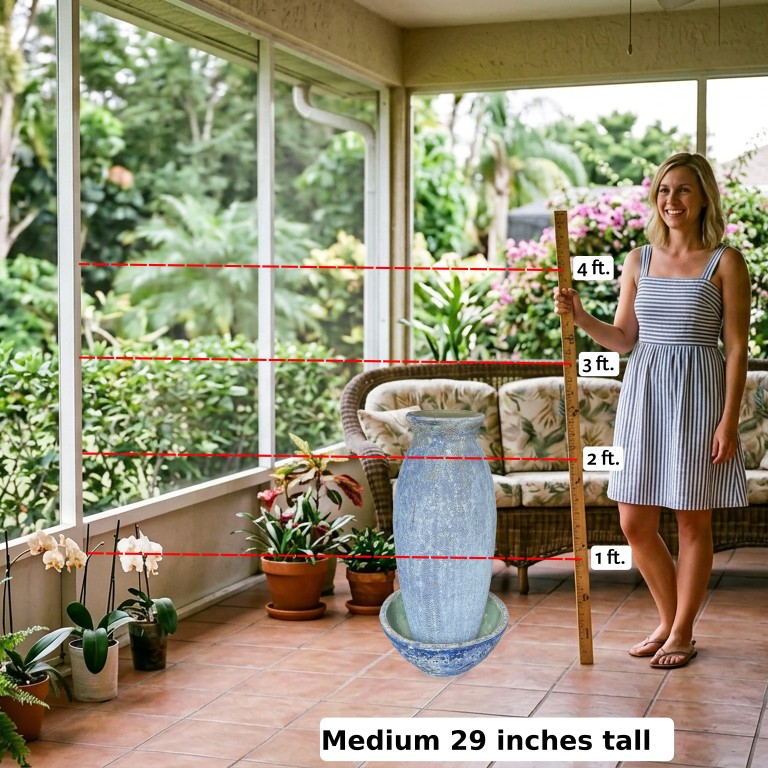 Medium Puna Seafoam Fountain