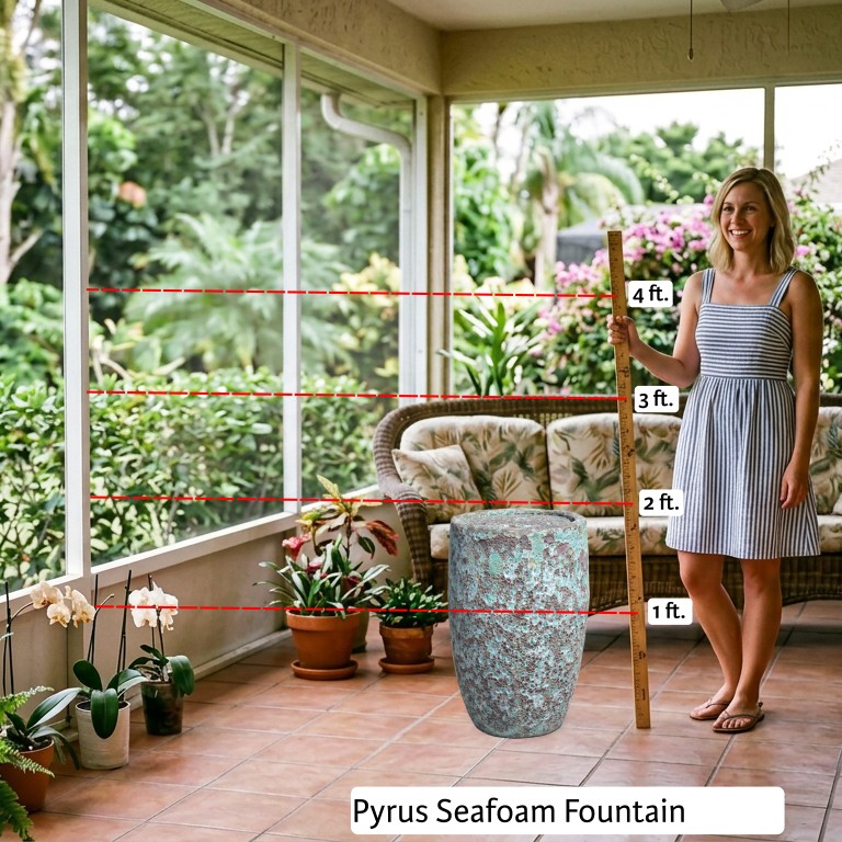 Pyrus Seafoam Fountain