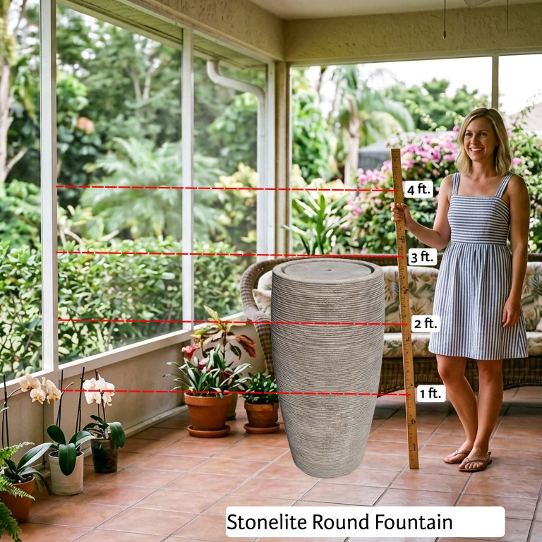 Stonelite Tall Fountain