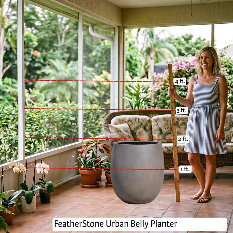 FeatherStone Urban Belly Planter